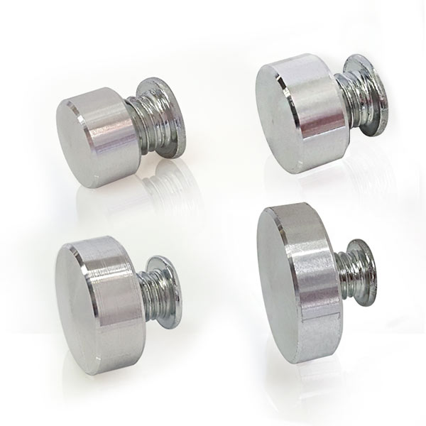 1단 알루미늄 밀착볼트형 무도금 액자볼트 다보장식 인테리어볼트