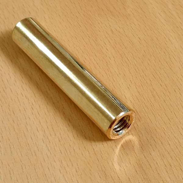 장식 다보볼트 기둥 12&Oslash; 금색 6cm 액자볼트