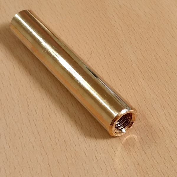 장식 다보볼트 기둥 12&Oslash; 금색 7cm 액자볼트