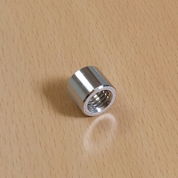 장식 다보볼트 기둥 12&Oslash; 은색 1cm 액자볼트