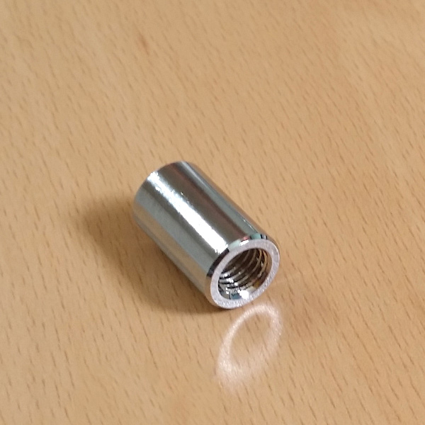 장식 다보볼트 기둥 12&Oslash; 은색 2cm 액자볼트