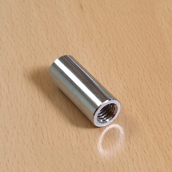 장식 다보볼트 기둥 12&Oslash; 은색 3cm 액자볼트