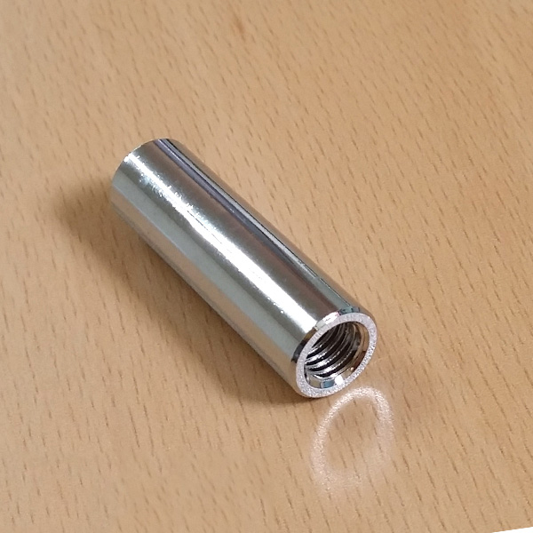 장식 다보볼트 기둥 12&Oslash; 은색 4cm 액자볼트