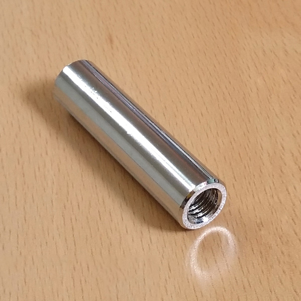 장식 다보볼트 기둥 12&Oslash; 은색 5cm 액자볼트