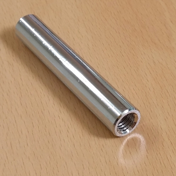 장식 다보볼트 기둥 12&Oslash; 은색 7cm 액자볼트