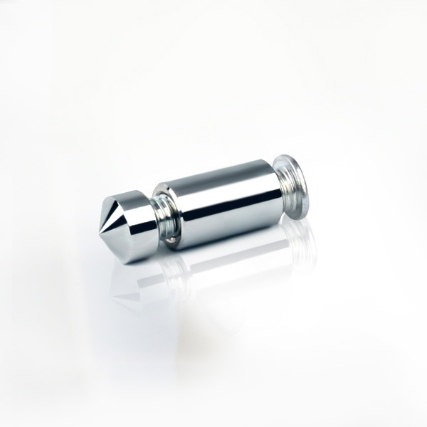 2단장식 다보볼트 (밀착형)12&Oslash; 기둥길이 2cm 은색뿔형