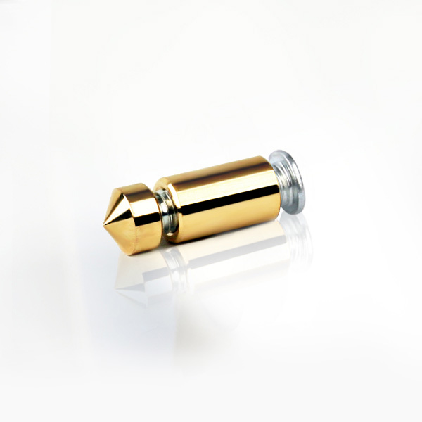 2단장식 다보볼트 (밀착형) 12&Oslash; 기둥2cm 금색뿔형