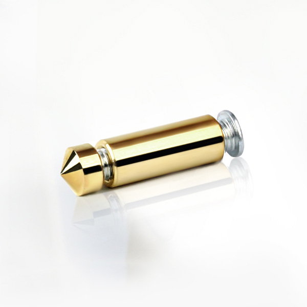 2단장식 다보볼트 (밀착형) 12&Oslash; 기둥3cm 금색뿔형