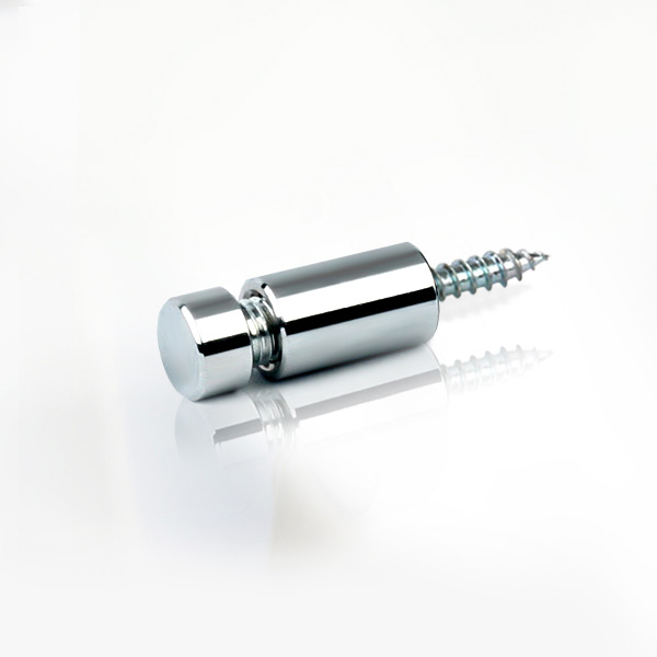 2단장식 다보볼트 (대포피스형) 12&Oslash; 기둥2cm 은색평형