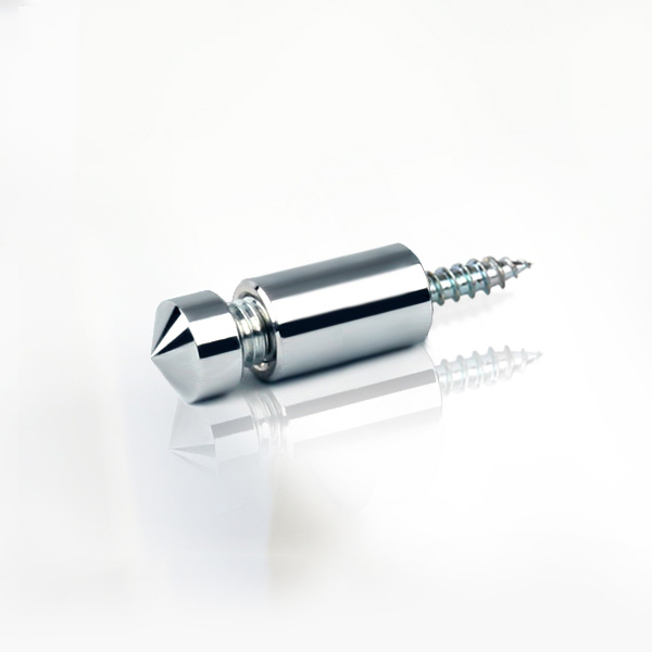 2단장식 다보볼트 (대포피스형) 12&Oslash; 기둥2cm 은색뿔형