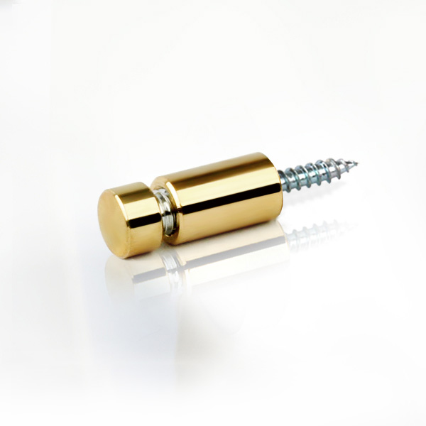 2단장식 다보볼트 (대포피스형) 12&Oslash; 기둥2cm 금색평형