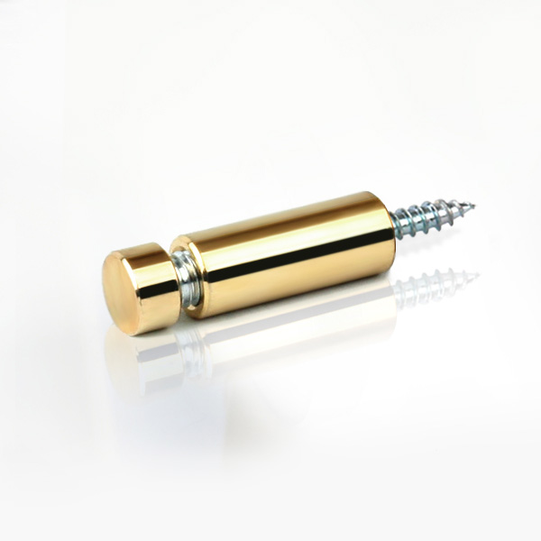 2단장식 다보볼트 (대포피스형) 12&Oslash; 기둥3cm 금색평형