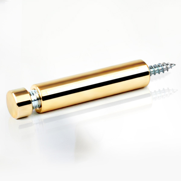 2단 장식다보볼트 (대포피스형) 12&Oslash; 금색평형 기둥 6cm