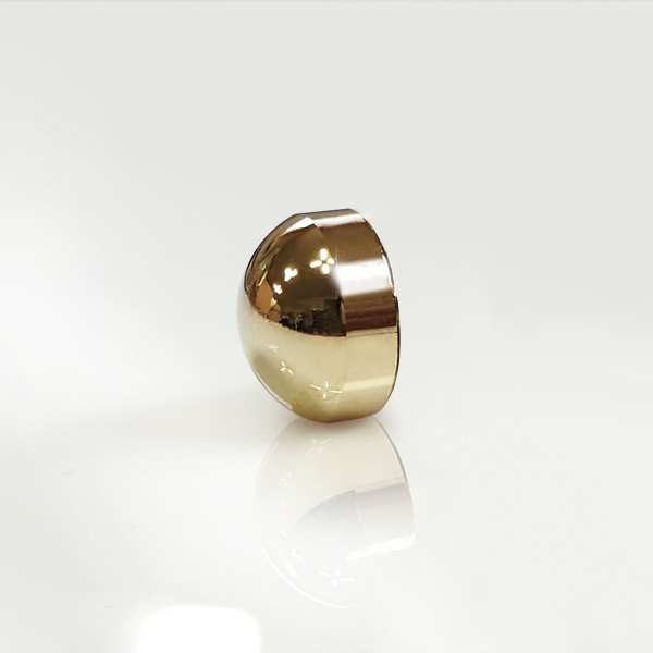 장식 다보볼트 머리 15&Oslash; 금색 원형 액자 볼트