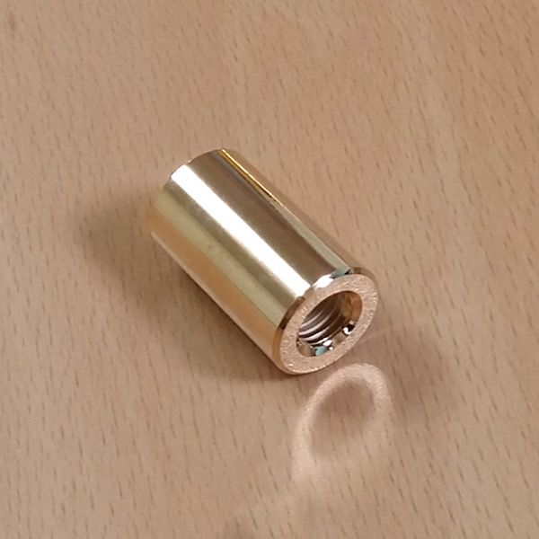 장식 다보볼트 기둥 15&Oslash; 금색 2.5cm 액자볼트