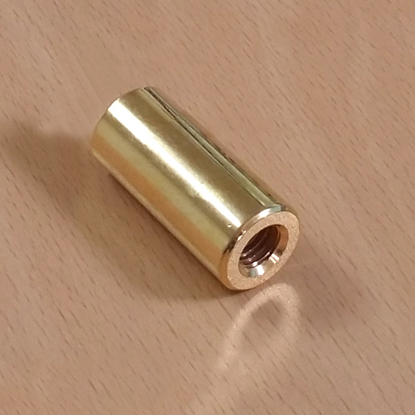 장식 다보볼트 기둥 15&Oslash; 금색 3.5cm 액자볼트