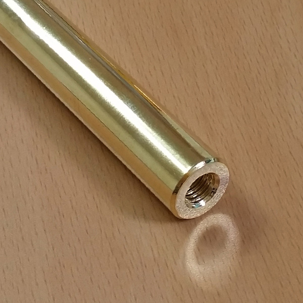 장식 다보볼트 기둥 15&Oslash; 금색 10cm 액자볼트