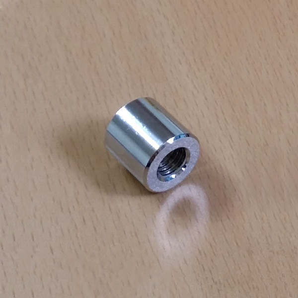 장식 다보볼트 기둥 15&Oslash; 은색 1.5cm 액자볼트