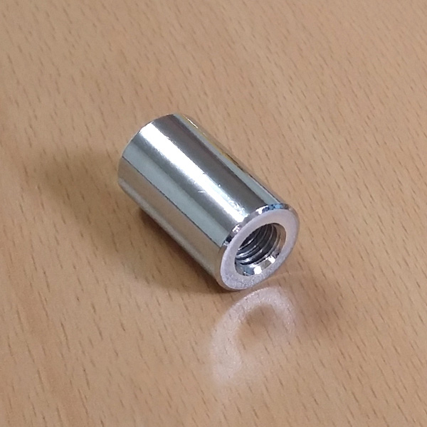 장식 다보볼트 기둥 15&Oslash; 은색 2.5cm 액자볼트