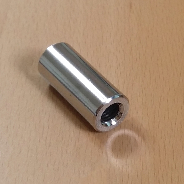 장식 다보볼트 기둥 15&Oslash; 은색 3.5cm 액자볼트