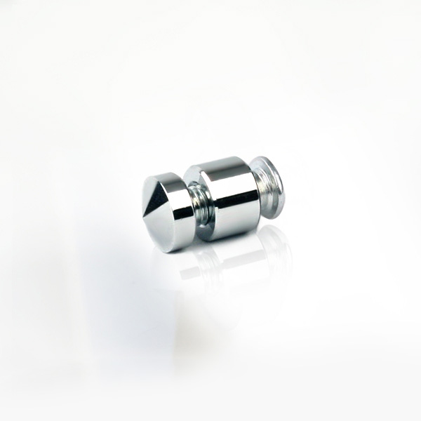 2단장식 다보볼트 (밀착형) 15&Oslash; 기둥길이 1cm 은색뿔형