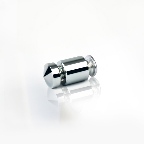 2단장식 다보볼트 (밀착형) 15&Oslash; 기둥1.5cm 은색뿔형