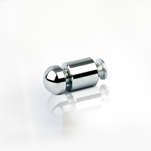 2단장식 다보볼트 (밀착형) 15&Oslash; 기둥1.5cm 은색원형