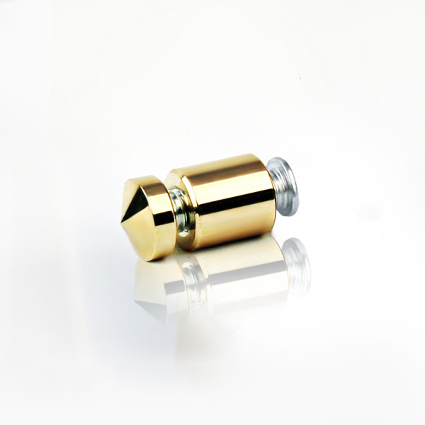 2단장식 다보볼트 (밀착형) 15&Oslash; 기둥1.5cm 금색뿔형