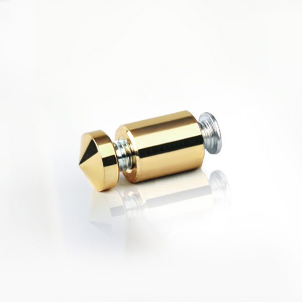 2단장식 다보볼트 (밀착형) 15&Oslash; 기둥2cm 금색뿔형