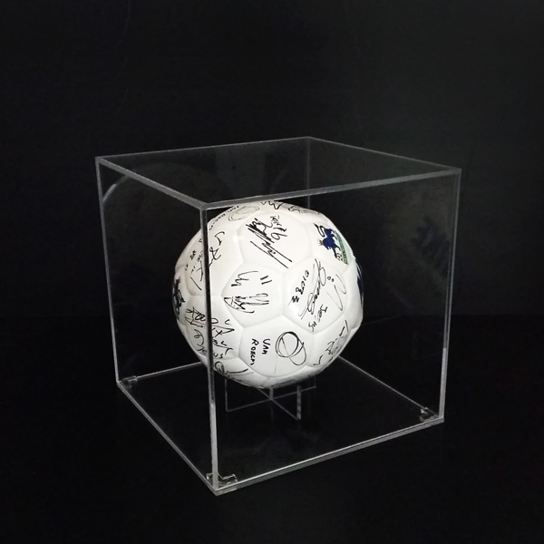 아크릴 축구공 케이스 280x280x280mm 5T  전시용상자 보관함