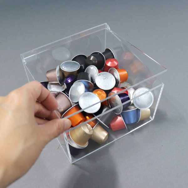 캡슐커피 보관함 21종 아크릴 큐브 캡슐정리 투명 정리함