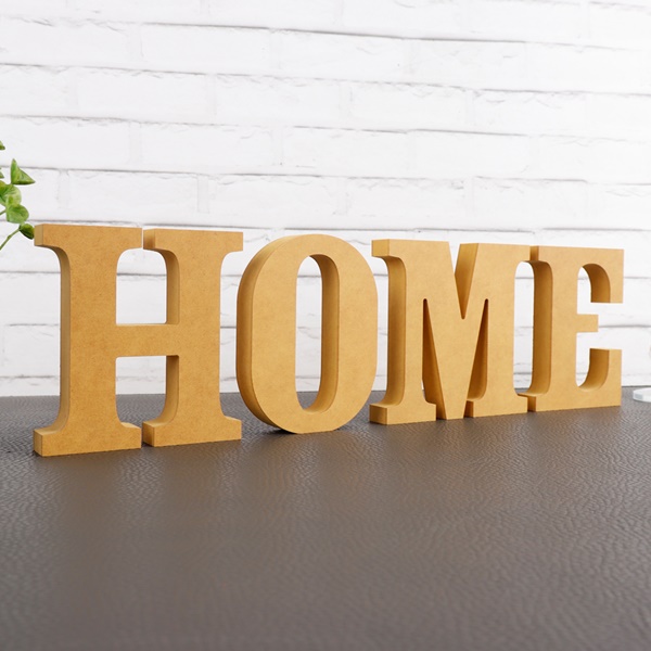 HOME home 세트 컬러 MDF 에코보드 홈데코 장식 이니셜