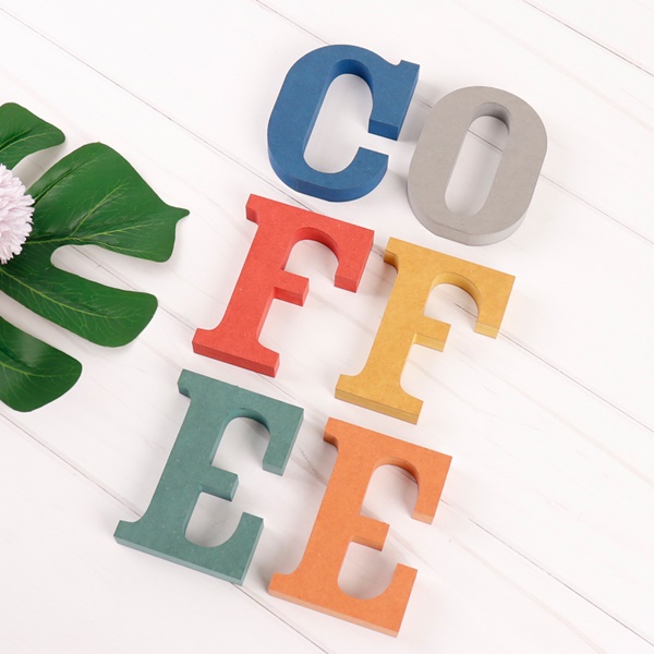 coffee COFFEE 세트 컬러 MDF 에코보드커피 카페 인테리어 알파벳 coffee COFFEE 세트 컬러 MDF 에코보드커피 카페 인테리어 알파벳
