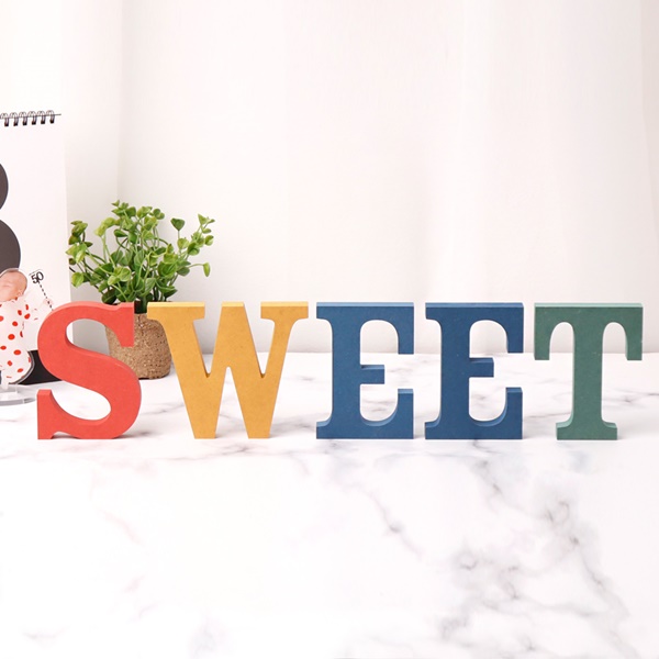 sweet SWEET 세트 컬러 MDF 에코보드스위트 공간연출 소품 sweet SWEET 세트 컬러 MDF 에코보드스위트 공간연출 소품