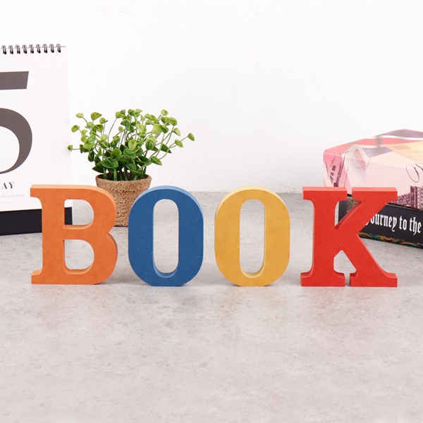 book BOOK 세트 컬러 MDF 에코보드책 북 카페인테리어 소품