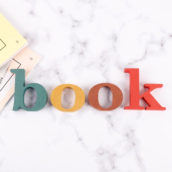 book BOOK 세트 컬러 MDF 에코보드책 북 카페인테리어 소품