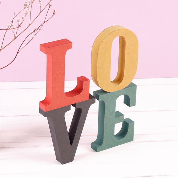 love LOVE 세트 컬러 MDF 에코보드러브 사랑 알파벳 소품