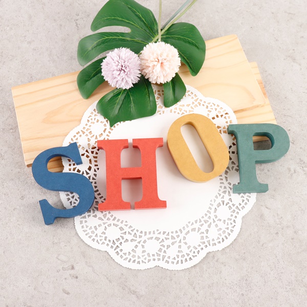 shop SHOP 세트 컬러 MDF 에코보드샵 가게 상점 우드 입체문자 shop SHOP 세트 컬러 MDF 에코보드샵 가게 상점 우드 입체문자