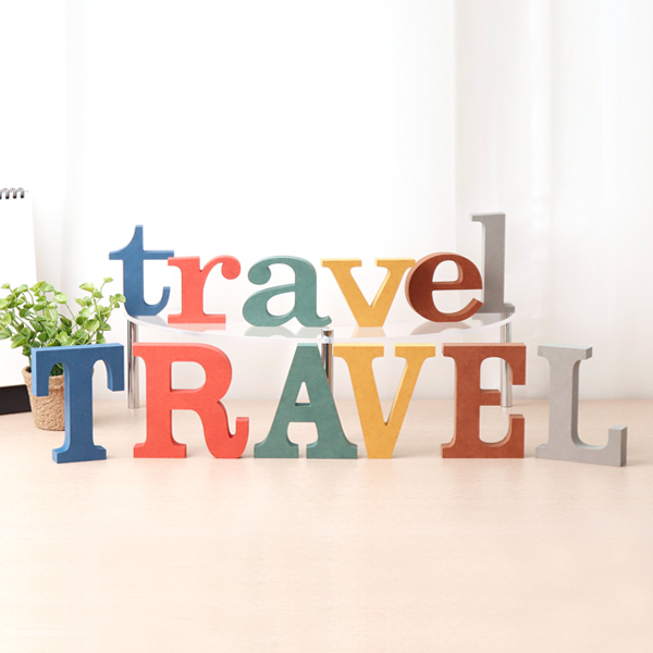travel TRAVEL 세트컬러 MDF 에코보드여행 트래블 카페 인테리어