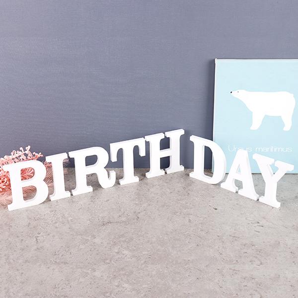 폼보드 생일 알파벳 레터링생일파티소품 홈파티이니셜 가랜드