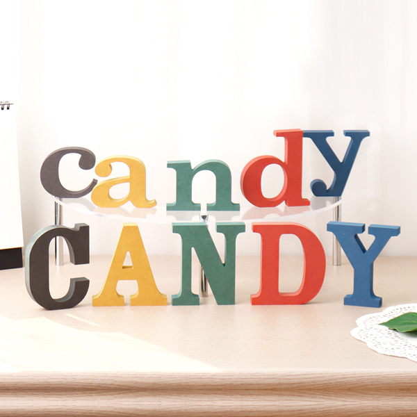 candy CANDY 세트컬러 MDF 에코보드캔디 사탕 인테리어이니셜