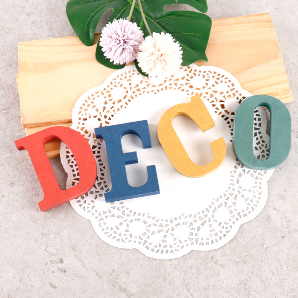 deco DECO 세트컬러 MDF 에코보드데코 알파벳 이니셜