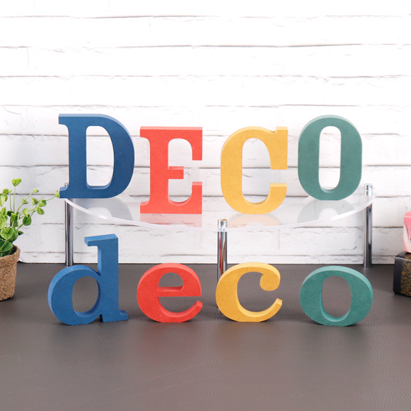 deco DECO 세트컬러 MDF 에코보드데코 알파벳 이니셜