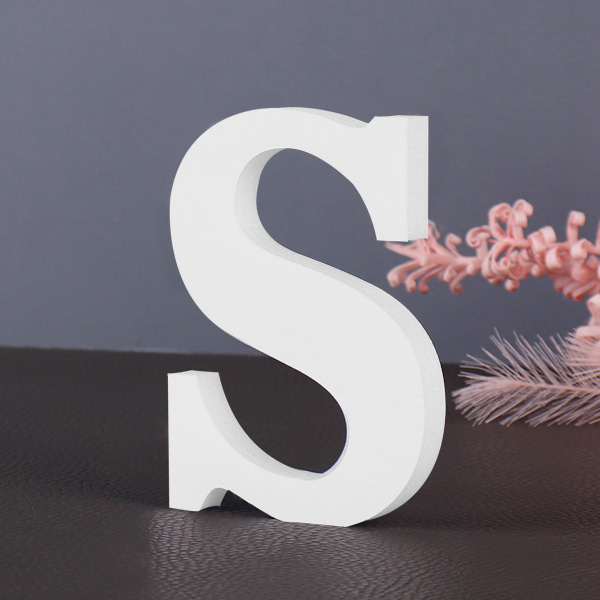 폼보드 알파벳 이니셜 폼보드아트 레터링 장식 대문자 S