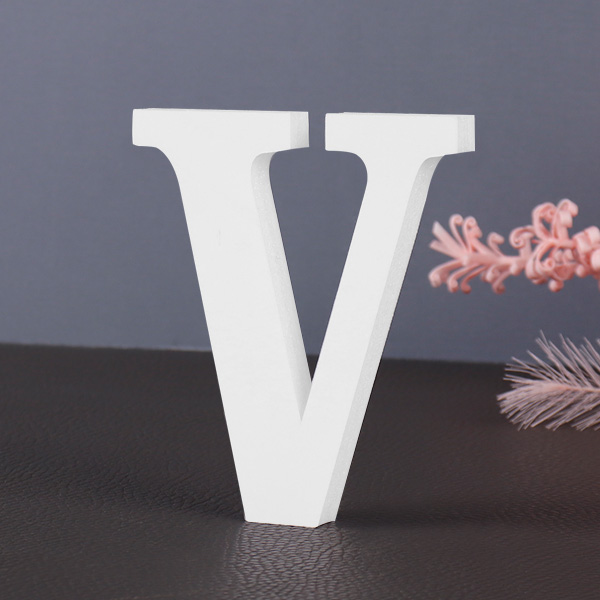 폼보드 알파벳 이니셜 폼보드아트 레터링 장식 대문자 V