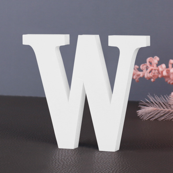 폼보드 알파벳 이니셜 폼보드아트 레터링 장식 대문자 W