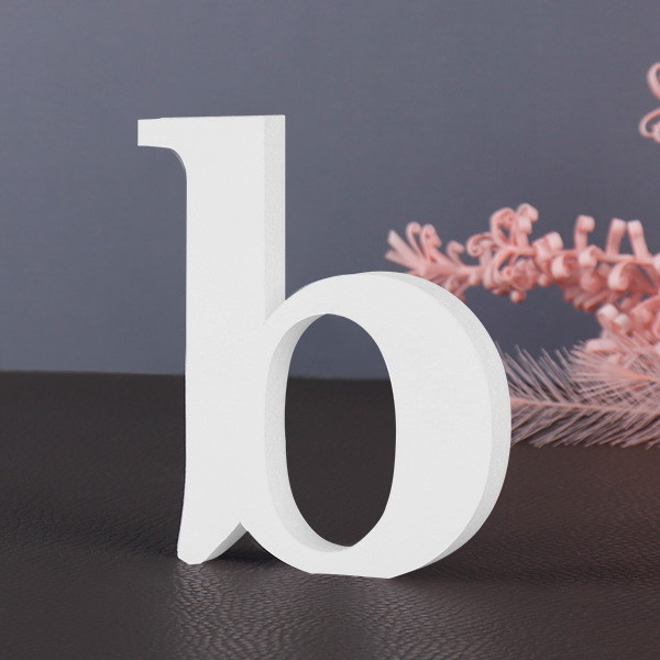 폼보드 알파벳 이니셜 폼보드아트 레터링 장식 소문자 b