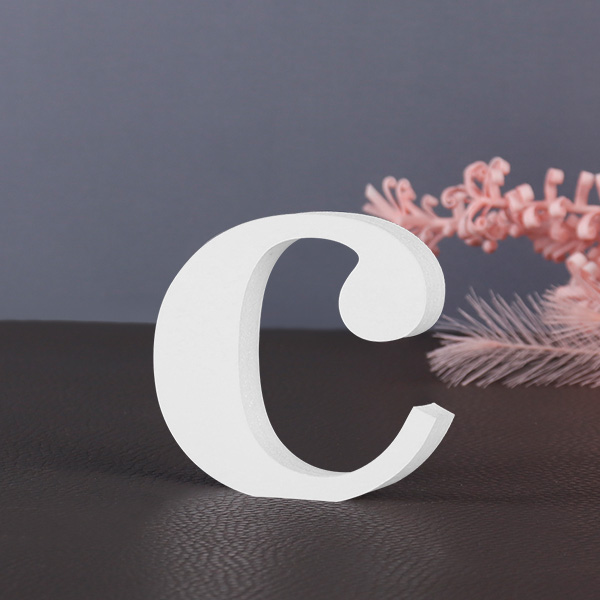 폼보드 알파벳 이니셜 폼보드아트 레터링 장식 소문자 c