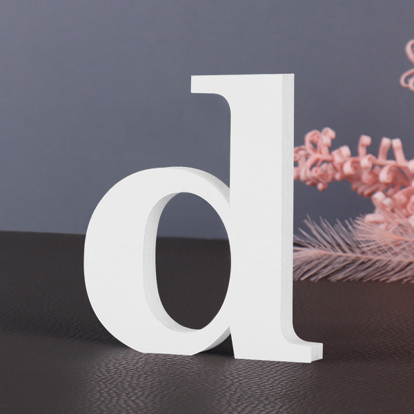 폼보드 알파벳 이니셜 폼보드아트 레터링 장식 소문자 d