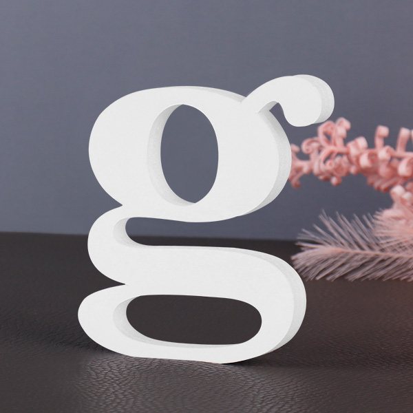 폼보드 알파벳 이니셜 폼보드아트 레터링 장식 소문자 g